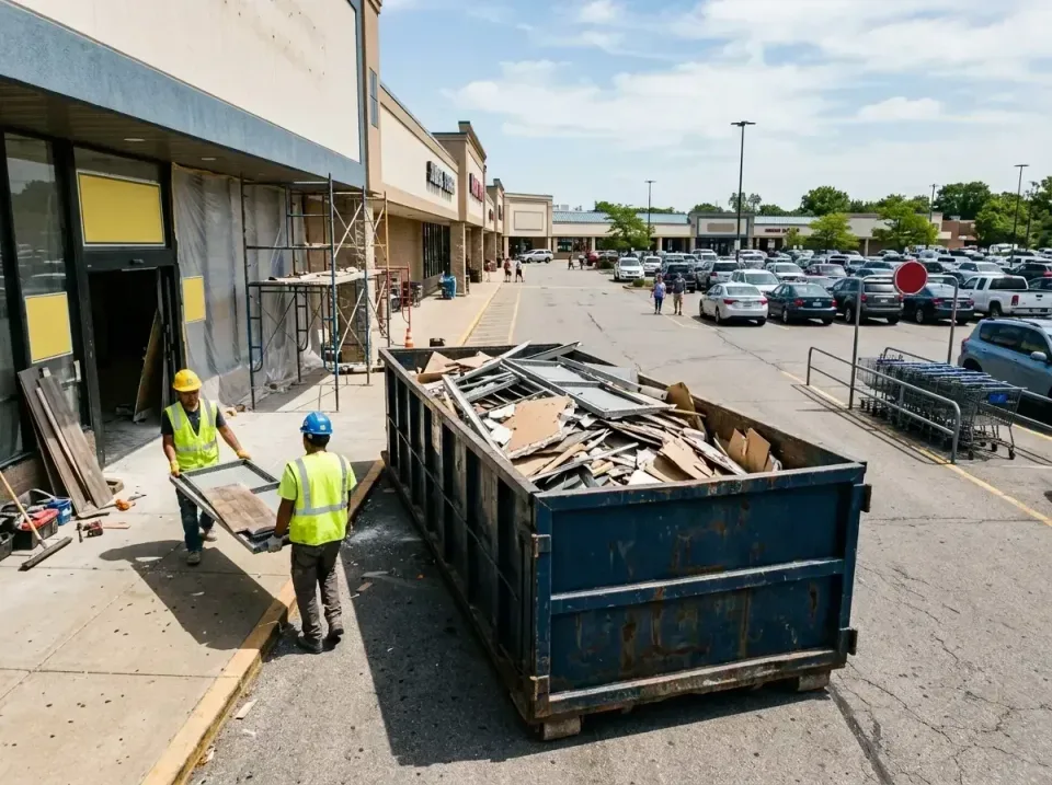 retail-store-renovation-debris-003 — frequently asked questions, Roll-off Dumpster Rentals in Plainfield, IN